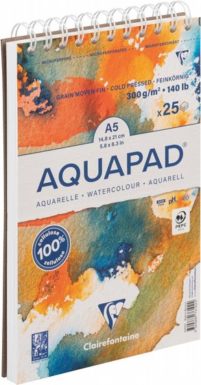 Clairefontaine Aquapad ���� ���� A5 ���� ���