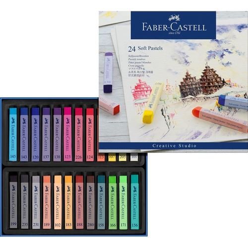 Faber Castell Soft Pastels �� 24 �� ���� ���
