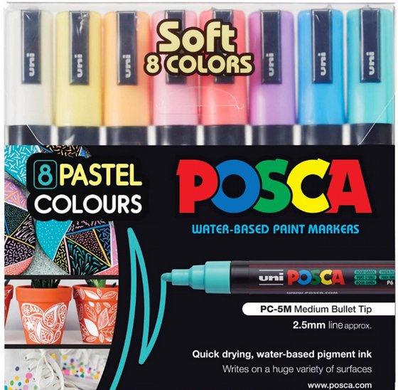 POSCA 5M ����� �������� ����� 8 ����� �������
