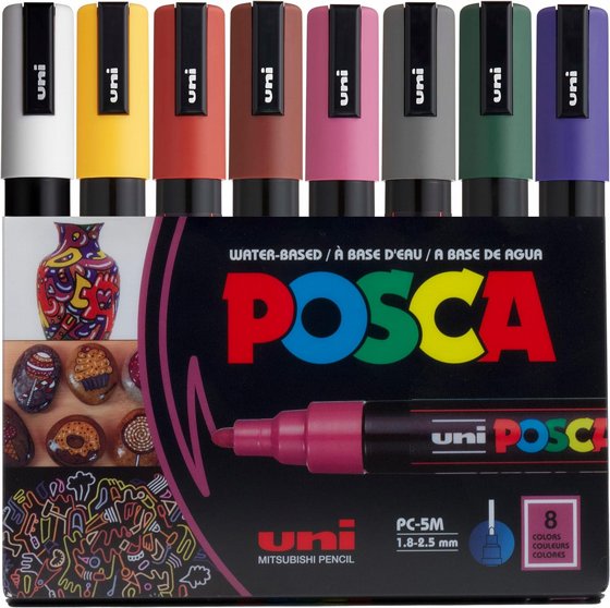POSCA 5M ����� �������� ����� 8 ����� ����