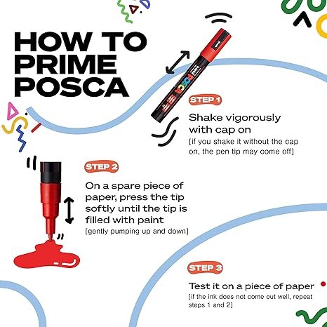 POSCA 5M ����� �������� ����� 8 ����� ����