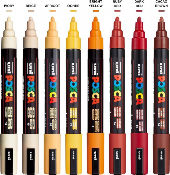POSCA 5M ����� �������� ����� 8 ����� ����