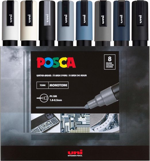 POSCA 5M ����� �������� ����� 8 ������ ����