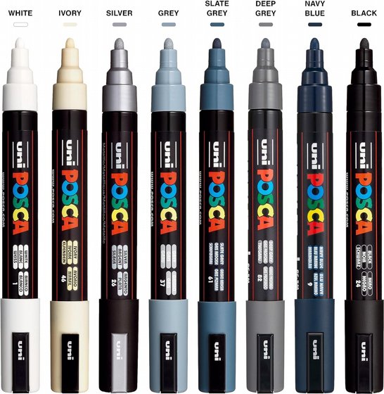 POSCA 5M ����� �������� ����� 8 ������ ����
