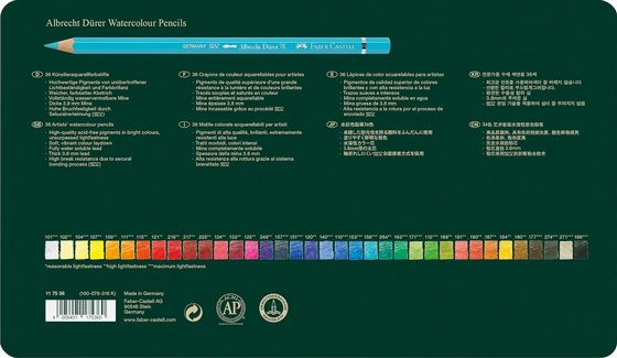 Faber Castell Aquarelle ������� ��� �������� 36 �����