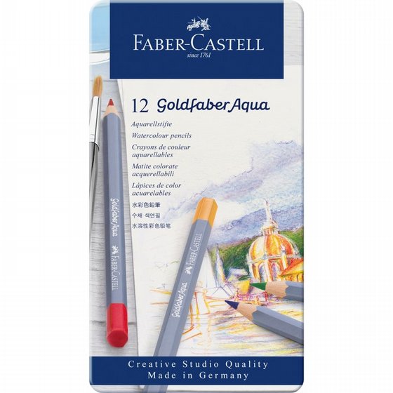 Goldfaber Aqua Watercolor Pencils - �� 12 ������� ������