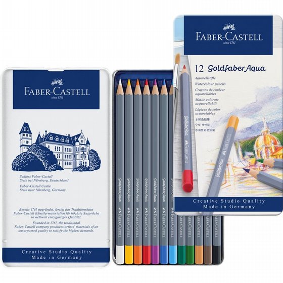 Goldfaber Aqua Watercolor Pencils - �� 12 ������� ������