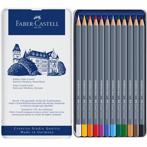 Goldfaber Aqua Watercolor Pencils - �� 12 ������� ������
