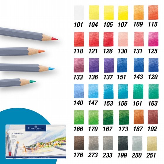 Goldfaber Aqua Watercolor Pencils �� 36 ������� ������