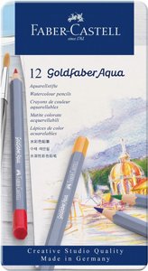 Faber Castell Goldfaber Aqua סט 36 עפרונות אקרוול צבעוניים Faber Castell Goldfaber Aqua סט 36 עפרונות אקרוול צבעוניים