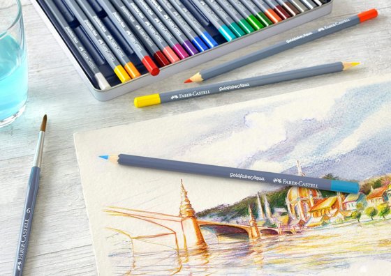 Faber Castell Goldfaber Aqua ������� ������ �������� 12 �����