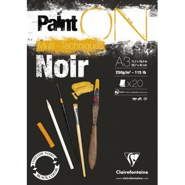 PaintON Black glued pad- ���� ����� ���� ������