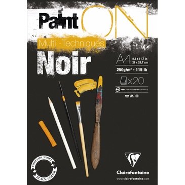 PaintON Black glued pad - ���� ����� ���� ������