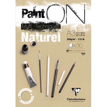 Clairefontaine PaintOn Kraft glued pad - ���� �����