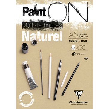 Clairefontaine PaintOn Kraft glued pad - ���� �����