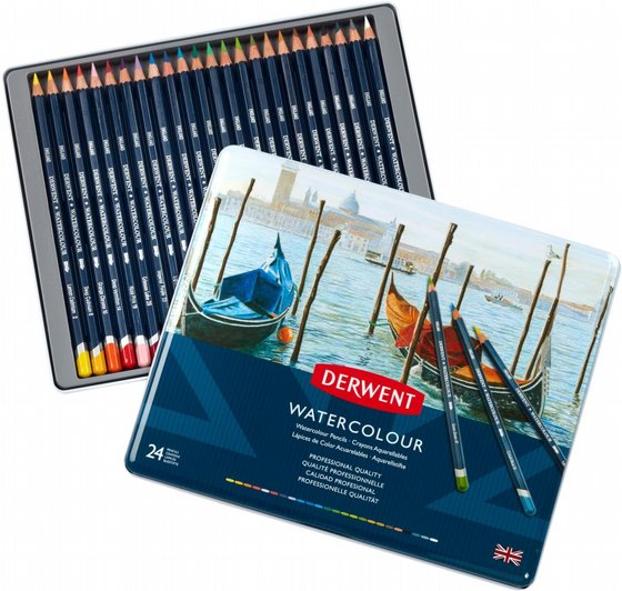 Derwent Watercolour ������� �������� ������ ���� 24 �����