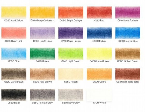 24 ������� Derwent -Coloursoft