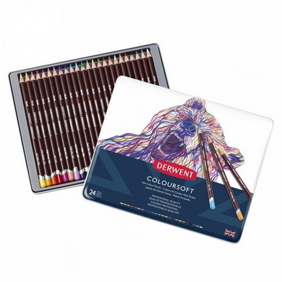 Derwent Coloursoft ������� �������� ���� 24 �����