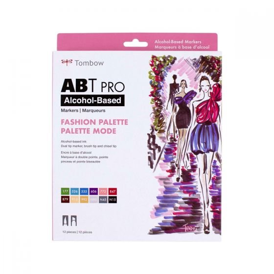���� 12 ������ �� ���� ������� TOMBOW FASHION PALETTE