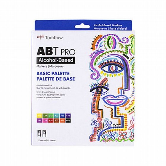 TOMBOW Manga Tones ���� 12 ������ ��������� ������ ����