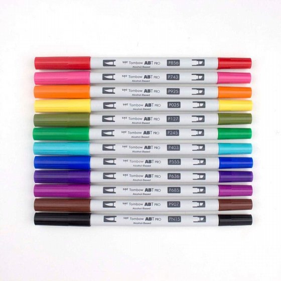 TOMBOW Manga Tones ���� 12 ������ ��������� ������ ����