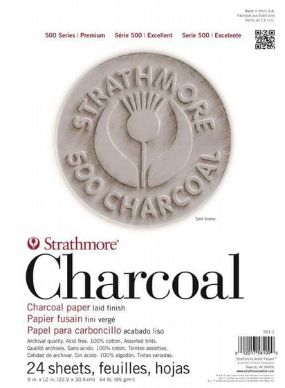 ���� ����� ���� charcoal strathmore 22.5/30