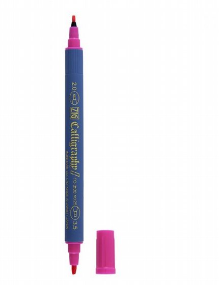 ZIG Kuretake Calligraphy II TC-3100 Twin Tip Pen- �� �������� ����
