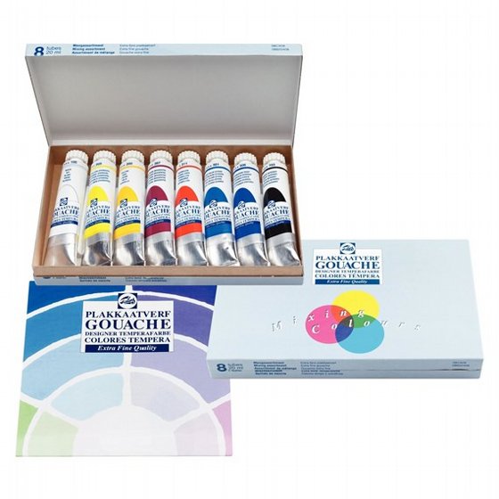TALENS Gouache Extra Fine mixing set- �� ���� ���� 8 ������