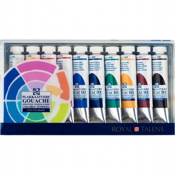 Gouache Extra Fine basic set 