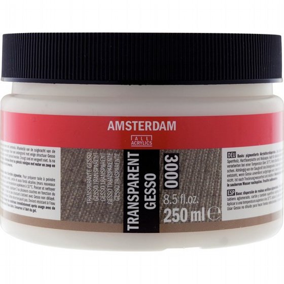 AMSTERDAM Transparent gesso - ��� ����