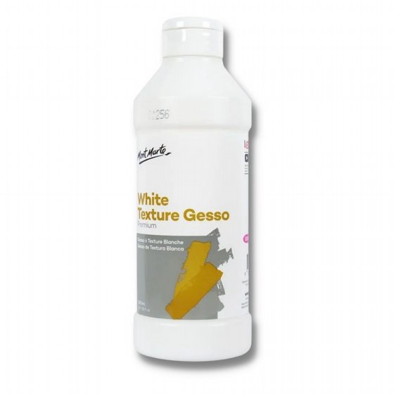 Gesso Primer - White Texture Gesso 500ml- ��� ��� 