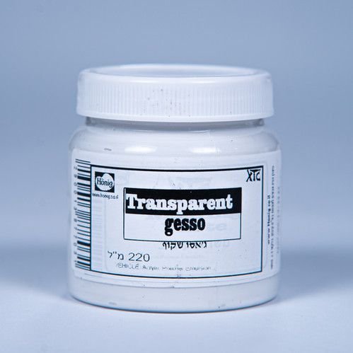 Gesso Primer - Clear Texture Gesso 500ml