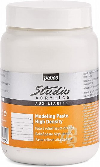 Pebeo Studio Modeling Paste - High Density, 250 ml 