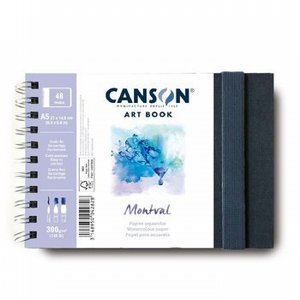 בלוק לצבעי מים- canson -A5 בלוק לצבעי מים- canson -A5