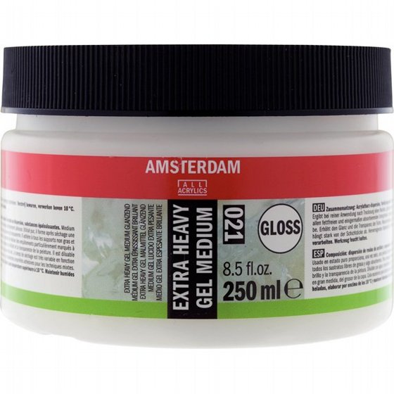 Extra heavy gel medium gloss 250 ml- ����� ����� �����