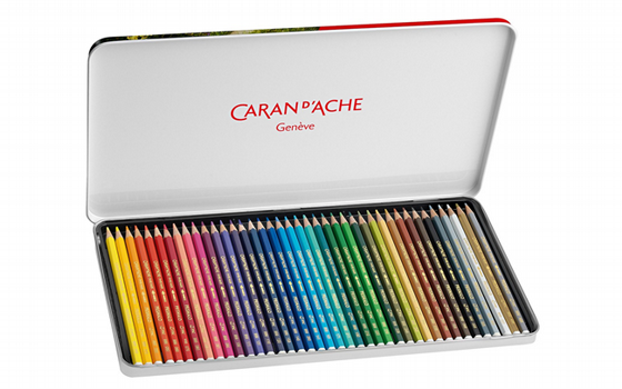 Caran Dache prismalo aquarelle �� 40 ������� ������ �������� *������