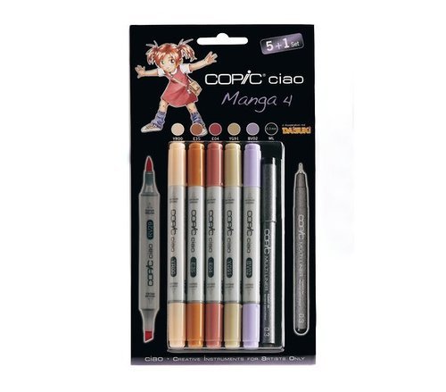  MANGA 4 COPIC  �� ����� ��� ���� - (����� �� 5 + �� �����-�����)