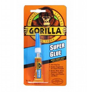 דבק גורילה סופר גלו מחוזק 3 גרם, ***תרכובת מחוזקת גומי לתיקונים קטנים ומיידיים, פקק אנטי סתימה*** GORILLA דבק גורילה סופר גלו מחוזק 3 גרם, ***תרכובת מחוזקת גומי לתיקונים קטנים ומיידיים, פקק אנטי סתימה*** GORILLA
