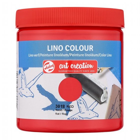 Lino Colour Jar 250 ml Red 3018-��� �����-���� �����