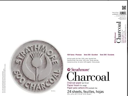 ���� ����� ���� charcoal strathmore 45.7/61