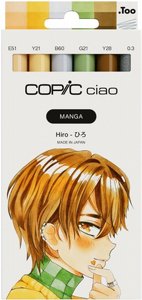 Copic ciao Hiro ����� ���������� ����� �'��  5 �����+ ��������