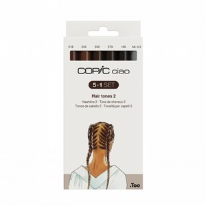 Copic ciao Hairtones 2 ����� ���������� ����� �'�� ����� ���� 5 �����+��������