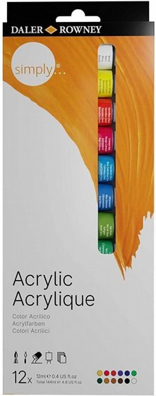 �� ���� ������� 12 ������- Daler Rowney 