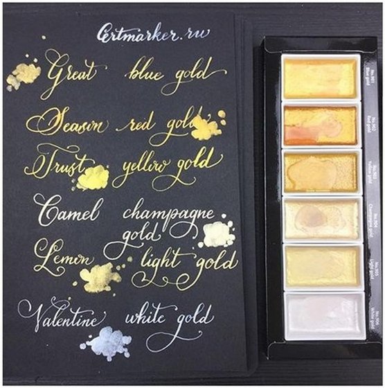 Kuretake Gansai Tambi Starry colors ������ ���� ��� 6 ����� �������