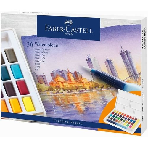 �� �� 36 ���� ��� Faber Castell Watercolour ���� ����