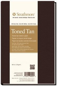 מחברת רישום Strathmore TONED TAN (21.6X27.9 ס"מ) מחברת רישום Strathmore TONED TAN (21.6X27.9 ס"מ)