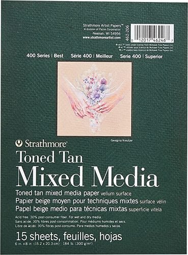 ���� ����� Strathmore Mixed Media Toned Tan, ���� A5