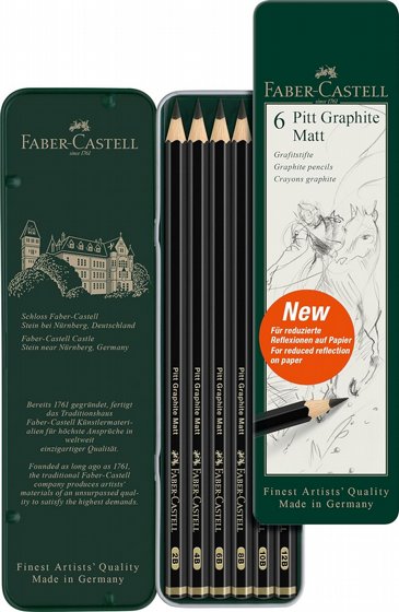 �� ����� 11 ������ ����� ������ Pitt Graphite Set FABER CASTELL