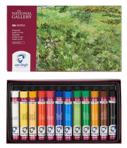 �� 12 ���� ��� Van Gogh Oil Pastels �����