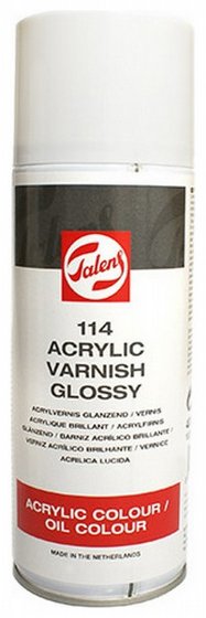  ����� ��� �� ACRYLIC VARNISH GLOSS 114 ���� - TALENS -